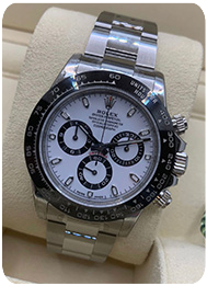 Rolex Daytona acciaio