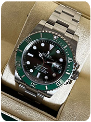 Rolex Submariner GHIERA VERDE